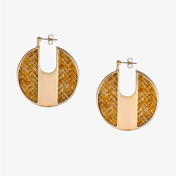 Wanderlust + Co , 18K Gold, Amber & Brown Earrings - Picture 3 of 15
